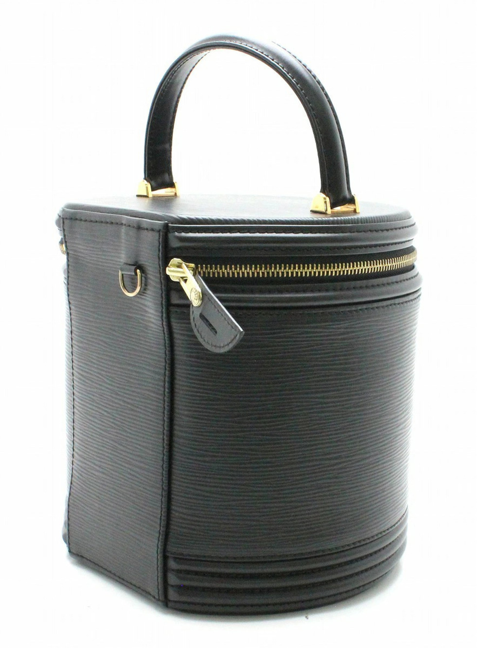 Louis Vuitton Bag Black Leather s Vanity Epi Cannes Noir Handbag Black